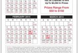 Fundraising Calendar Template Lottery Calendar Fundraiser Template Calendar Template 2018