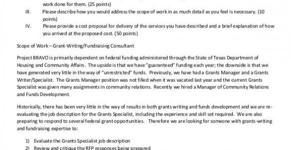 Fundraising Consultant Proposal Template 34 Grant Proposal Templates Doc Pdf Free Premium
