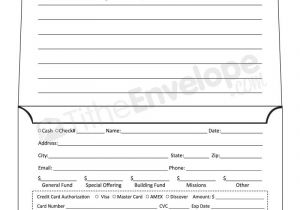 Fundraising Envelope Template Remittance Envelopes Remittance Envelope Printing