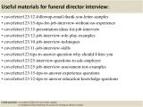 Funeral Director Cover Letter top 5 Funeral Director Cover Letter Samples