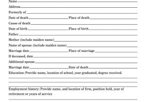 Funeral Email Template Blank Funeral Obituary Template Pdf format E Database org