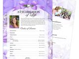 Funeral Flyers Templates Free Elegant and Lovely Funeral Flyers Templates Floral