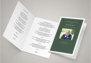 Funeral Service Sheet Template Funeral Hymn Sheets Create A Personal order Of Service
