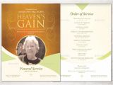 Funeral Service Sheet Template Heaven 39 S Gain Single Sheet Funeral Program Template