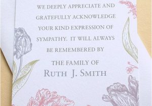 Funeral Thank You Card Etiquette 16 Best Funeral Thank You Card Images On Pinterest