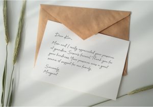 Funeral Thank You Card Etiquette What to Write In A Funeral Thank You Card Moments by