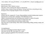 Funny Cv Template Funny Things People Put On their Resume