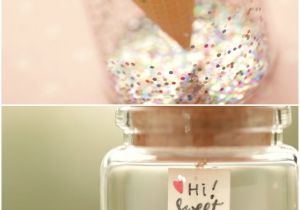 Funny Flower Card Messages for Girlfriend Hi Sweet Heart Tiny Message In A Bottle Miniatures