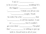 Funny Wedding Mad Libs Template 9 Best Images Of Blank Printable Wedding Mad Libs Funny