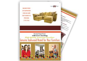 Furniture Flyer Template Free Brochure Templates for Home Furniture Stores