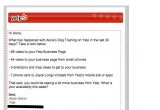 Fyi Email Template B2b Email Marketing Tips From Tripling Yelp S Response Rate