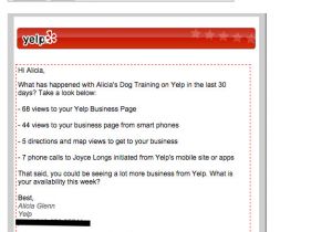 Fyi Email Template B2b Email Marketing Tips From Tripling Yelp S Response Rate