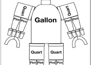 Gallon Man Template 18 Best Gallon Quart Pint Cup Images On Pinterest Math