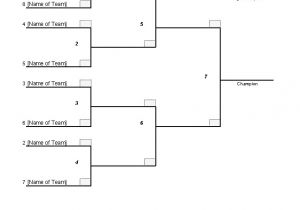 Game Brackets Templates Download the Single Elimination Bracket Template From