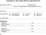 Garage Rental Contract Template 3 Storage Rental Template Free Download