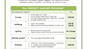 Gardening Contract Template Best Landscaping Contract Agreement Samples and Landscape