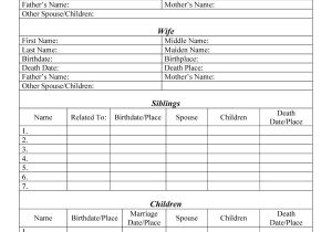 Geneology Templates 50 Free Family Tree Templates Word Excel Pdf