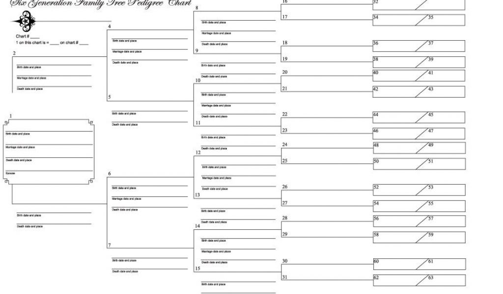 Geneology Templates 50 Free Family Tree Templates Word Excel Pdf ...