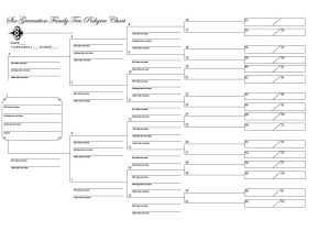Geneology Templates 50 Free Family Tree Templates Word Excel Pdf