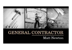 General Contractor Business Card Templates Construction Engineer Business Cards Bizcardstudio
