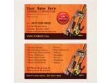 General Contractor Business Card Templates General Contractor Handyman Business Card Template