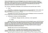 General Manager Contract Template 42 Sample Contract Templates Free Premium Templates