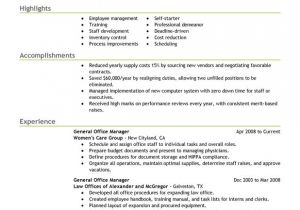 General Manager Resume Sample General Manager Resume Examples Free to Try today