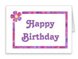 Generate Happy Birthday Card with Name Custom 60s Flower Birthday Card Zazzle Com Flower