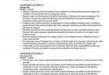 Generator Service Engineer Resume Engineer Electrical Resume Samples Velvet Jobs