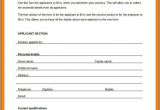Generic Blank Resume Printable Blank Job Application form Pdf Job Application