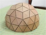 Geodesic Dome Template How to Make A Geodesic Dome 39 S Scale Model with Cardboard