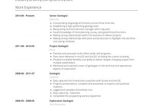 Geology Student Resume Geologist Resume Samples and Templates Visualcv
