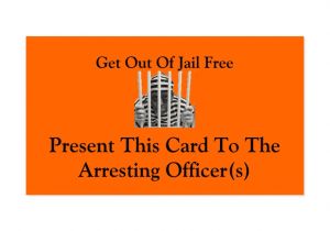 Get Out Of Jail Free Card Template Free Card Get Out Of Jail Free Card Template