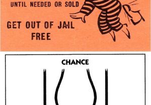 Get Out Of Jail Free Card Template then now 13 Monopoly Quot Get Out Of Jail Free Quot Card