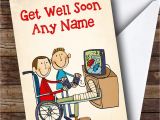 Get Well soon Diy Card Cards Stationery Home Furniture Diy Personalised Broken