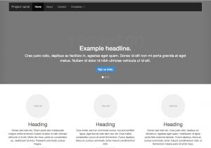 Getbootstrap Com Templates Carousel Template Converted Into Jade Bootstrap3 Nodejs