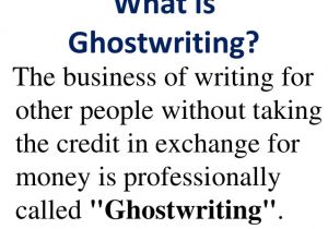Ghost Writer Contract Template Ghostwriting Contract Sample