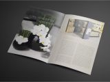 Gift Card and Flower Delivery Brochure Portfolio Design Florist Freelancervorzeigeprojekte
