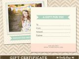 Gift Certificate Template for Photographers Photography Gift Certificate Templates 17 Free Word