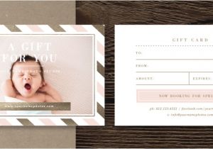 Gift Certificate Template for Photographers Print Release form Template Lily