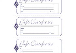 Gift Certificate Template Free Download 14 Business Gift Certificate Templates Free Sample