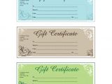 Gift Certificate Template Free Download 14 Business Gift Certificate Templates Free Sample