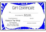 Gift Certificate Template Free Download 2018 Gift Certificate form Fillable Printable Pdf