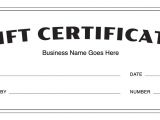 Gift Certificate Template Free Download Gift Certificate Templates Download Free Gift