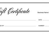 Gift Certificate Template Free Download Gift Certificate Templates Download Free Gift