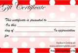 Gift Certificate Template Word Free Download Birthday Gift Certificate Templates New Calendar