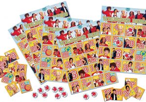 Gift Wrapping Paper Card Factory Factory Card and Party Outlet High School Musical 3 Bingo Game