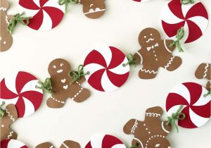 Gingerbread Man Decoration Template Gingerbread House Party with Gingerbread Man Banner