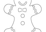 Gingerbread Man Decoration Template Gingerbread Man Free Printable Coloring Pages Xmas