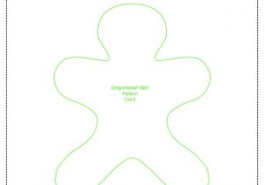 Gingerbread Man Decoration Template Make Your Own Felt Gingerbread Man Christmas Tree Decoration